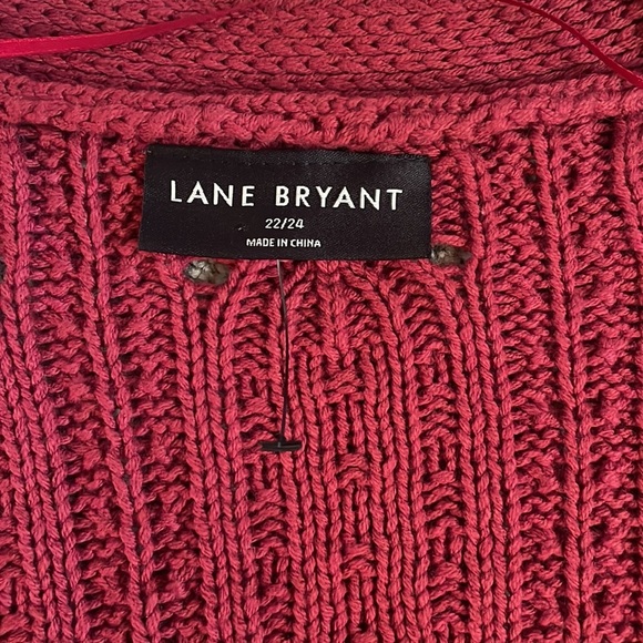 Lane Bryant scalloped hem cardigan 22-24 - Picture 4 of 5